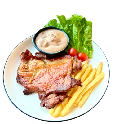 SIGNATURE GRILLED CHICKEN WOTH BLACKPEPPER SAUCE